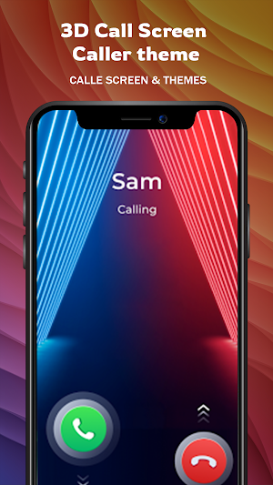 3D Call Screen & Caller theme Screenshot 2