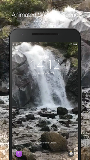 Waterfall Live Wallpaper Screenshot 2