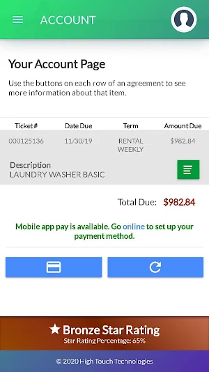 O'Downey's Customer Portal Screenshot 0