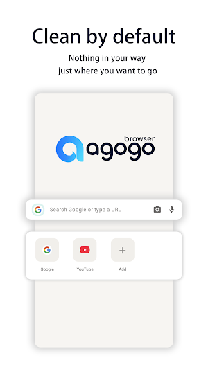 Agogo Browser : Private · AI Screenshot 0