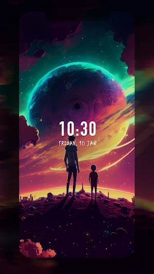 Rick and Morty 4K Wallpaper Screenshot 0