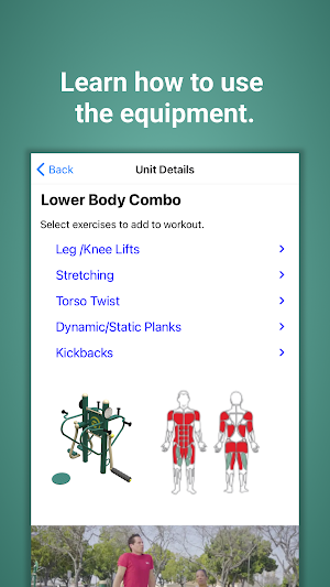 Greenfields Outdoor Fitness Screenshot 0