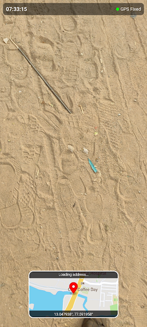 Geotag Video Camera Screenshot 0