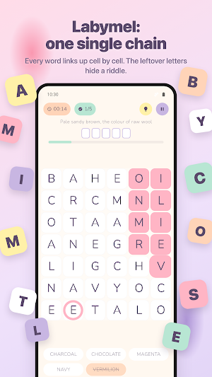 Mêliz: Word Search Puzzles Screenshot 2