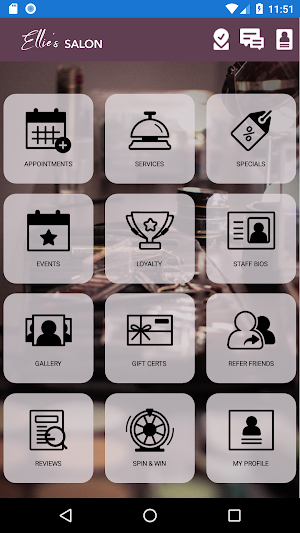Envision Salon Test App Screenshot 1