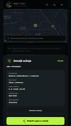 ABC Taxi Screenshot 2