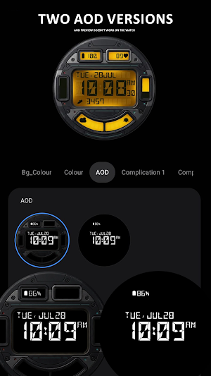 GRBL Retro Tactical LCD Screenshot 3