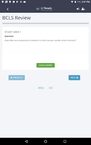 PALS Review Screenshot 3