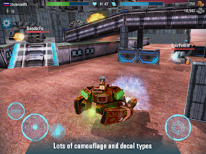 Iron Tanks: Free Multiplayer Tank Shooting Games Screenshot 1