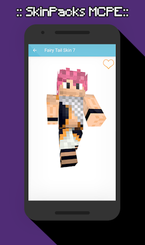 SkinPacks fairytail for Minecraft Screenshot 2
