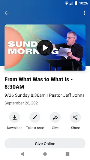 White Horse Christian Center Screenshot 2