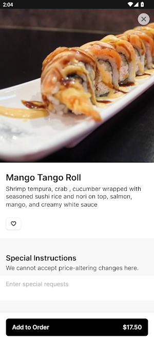 Chaba Thai Restaurant Screenshot 2