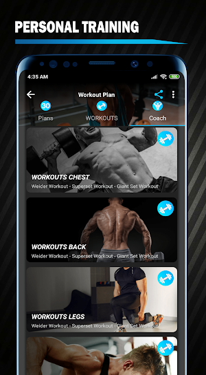 Dumbbell Workout Exercise and Weight Training Pro Screenshot 1