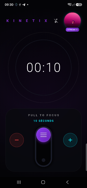 Kinetix - Deep Focus Timer Screenshot 0