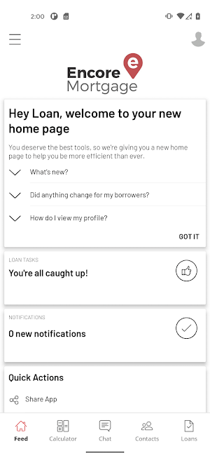 Encore Mortgage Screenshot 0