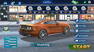 Mustang Fury Highway Race Screenshot 0