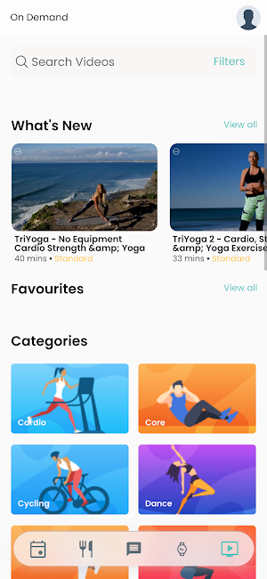 Reshape Health & Fitness Screenshot 2