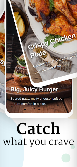 CraveCatch - Find your dish Screenshot 1