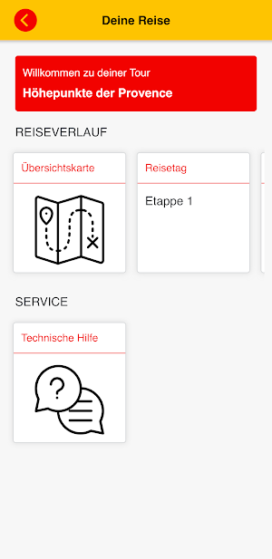 Rückenwind Reisen Screenshot 1