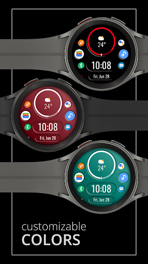 DADAM76 Digital Watch Face Screenshot 2