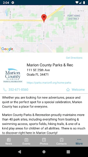Marion County Parks & Rec Screenshot 0
