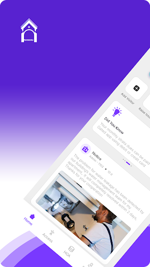 Gated Resident App Screenshot 0