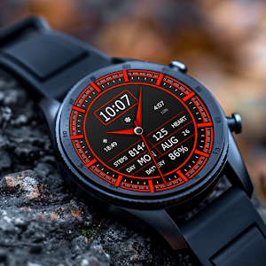 Key WF39 Hybrid Watch Face Screenshot 0
