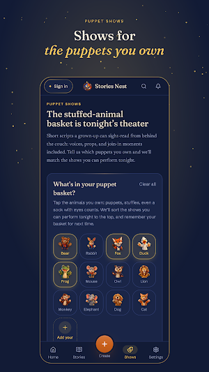Stories Nest: Bedtime Stories Screenshot 3