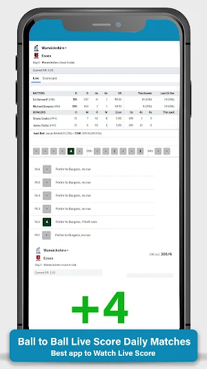CricAI:T20 WorldCup Live Score Screenshot 2
