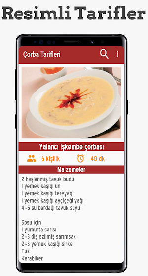 İnternetsiz Çorba Tarifleri Screenshot 1