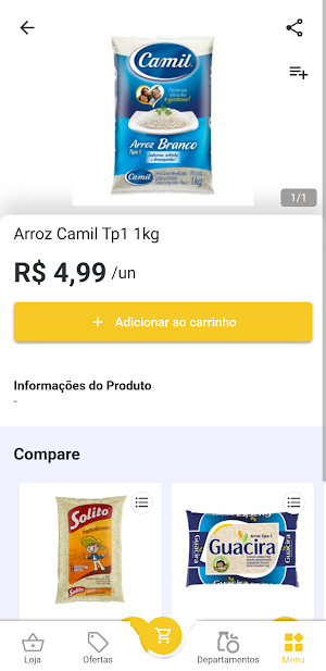 Da Praça Supermercados Screenshot 1