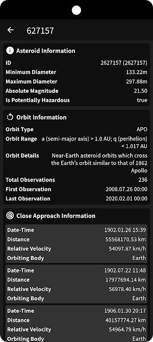Celestial Tracker Screenshot 1