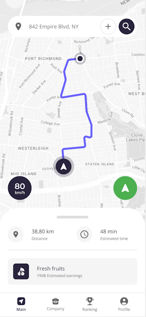 GeoSpedition Screenshot 0