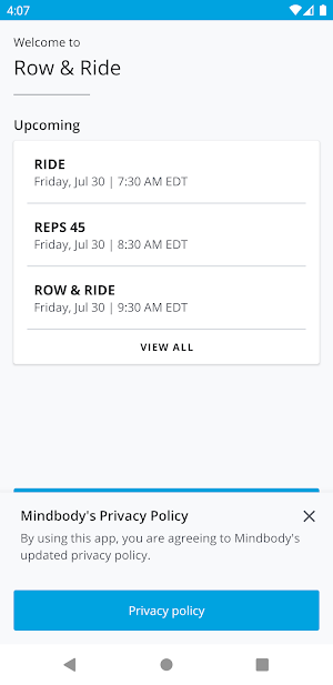 Row & Ride Screenshot 1