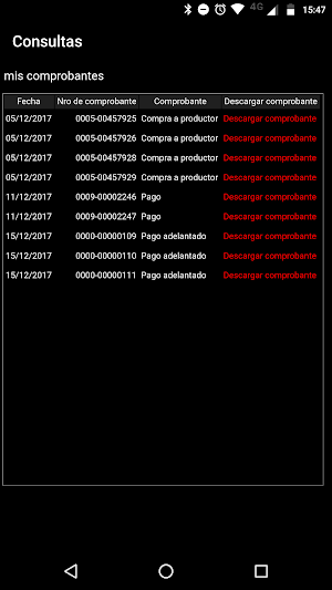 Consultas Zanoy S.A. Screenshot 1