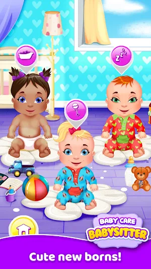 Baby Care: Babysitter Game Screenshot 1