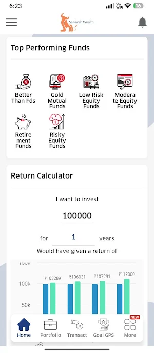 Saikansh Wealth Screenshot 2