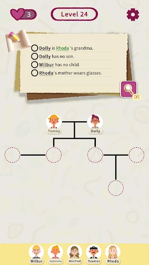Logic Relation Puzzles Screenshot 0