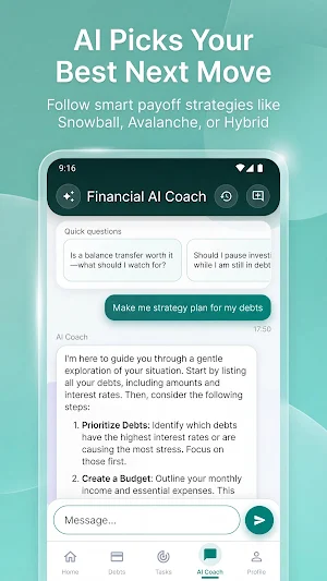 Freedom Finance AI: Debt Plan Screenshot 3