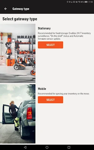 Husqvarna Fleet Services Gateway Screenshot 3