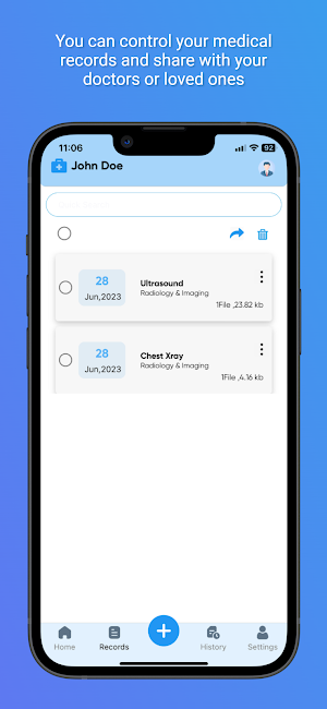 MdRx -Personal Health Records Screenshot 2