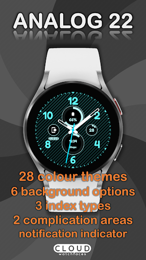 Analog 22 watch face Screenshot 0