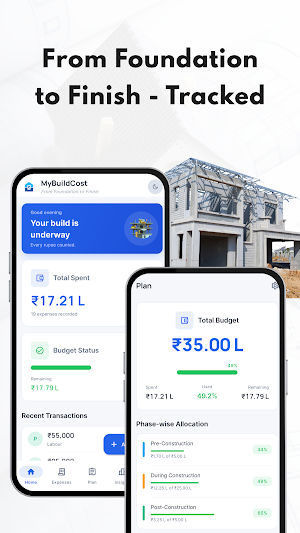 MyBuildCost: Home Build India Screenshot 1