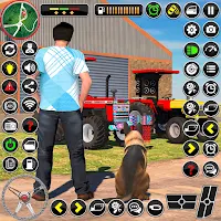 Indian Farming Game Tractor 3D