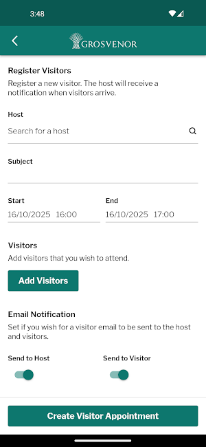 Grosvenor Access Screenshot 3