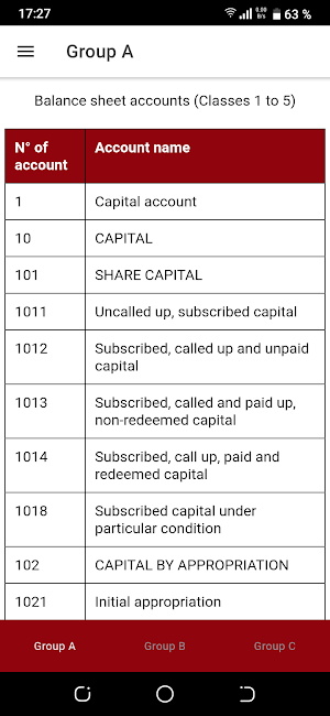 SYSCOHADA - English & French Screenshot 3