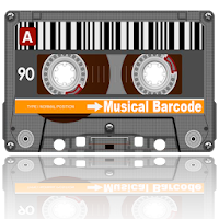 Musical barcode scanner