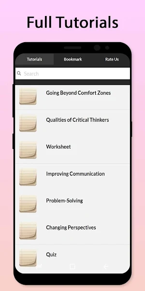 Easy Critical Thinking Tutorial Screenshot 1
