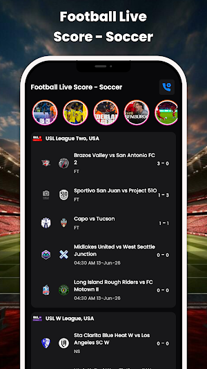 Football Live Score - Soccer Screenshot 0
