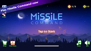 Missile Command Screenshot 0